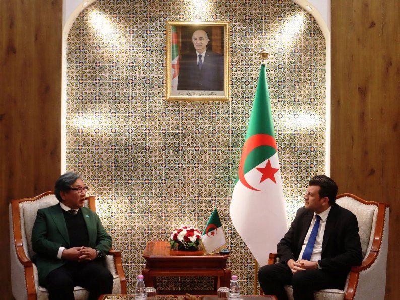 فلاحة: بحث فرص تعزيز التعاون بين الجزائر والمعهد العالمي للنمو الأخضر