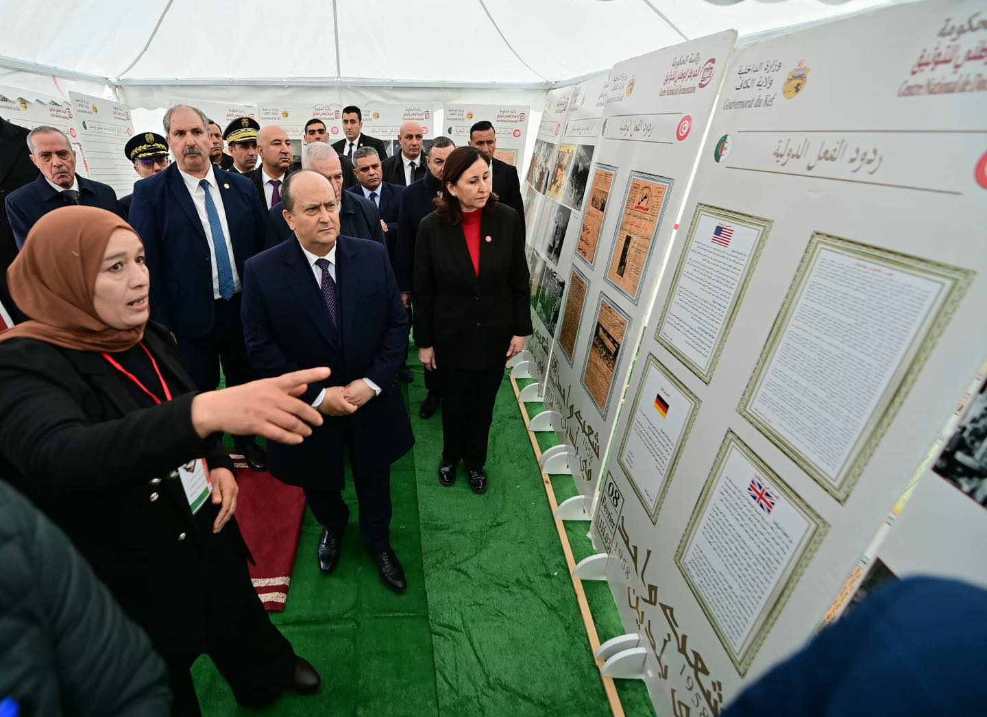 سيفي غريب يشرف على الاحتفال باحداث ساقية سيدي يوسف