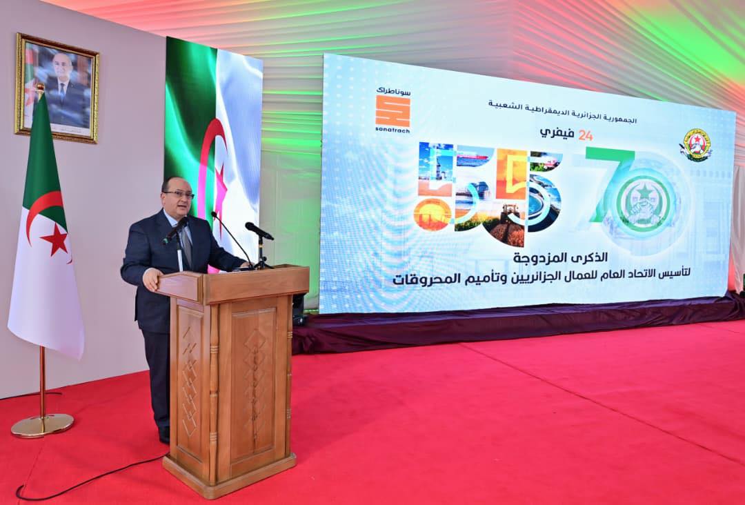 بتكليف من رئيس الجمهورية، الوزير الأول يشرف بوهران على مراسم إحياء الذكرى  المزدوجة لـ24 فبراير