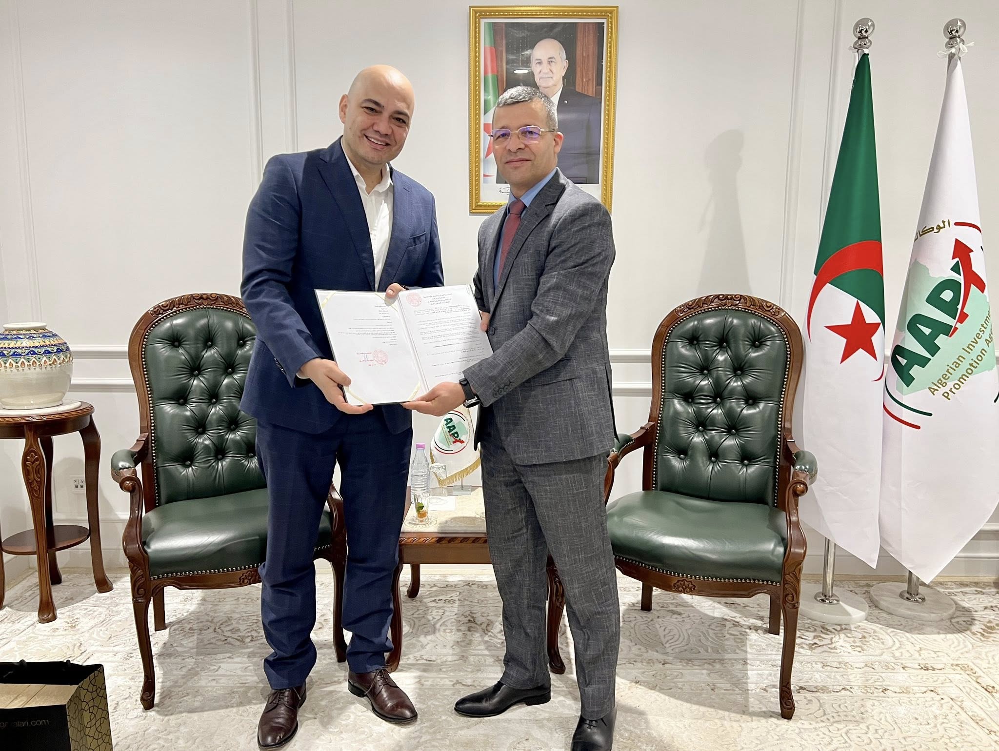 الوكالة الجزائرية لترقية الاستثمار: إعطاء إشارة الانطلاق لمشروع تركي جديد  لتصنيع المنتجات الورقية