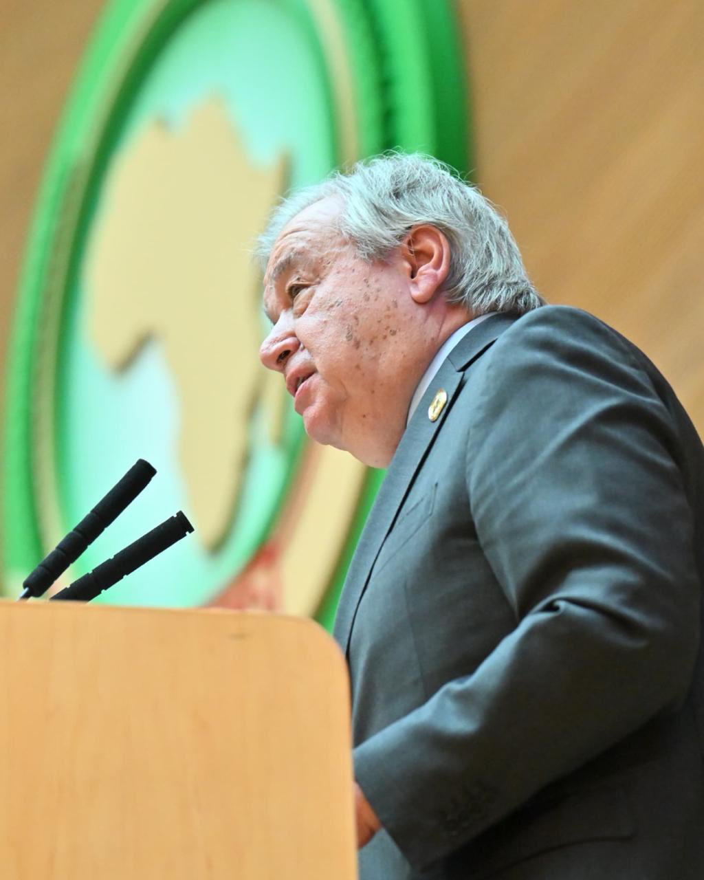 غوتيريش يؤكد أن غياب إفريقيا عن مجلس الأمن  الدولي "غير مقبول"