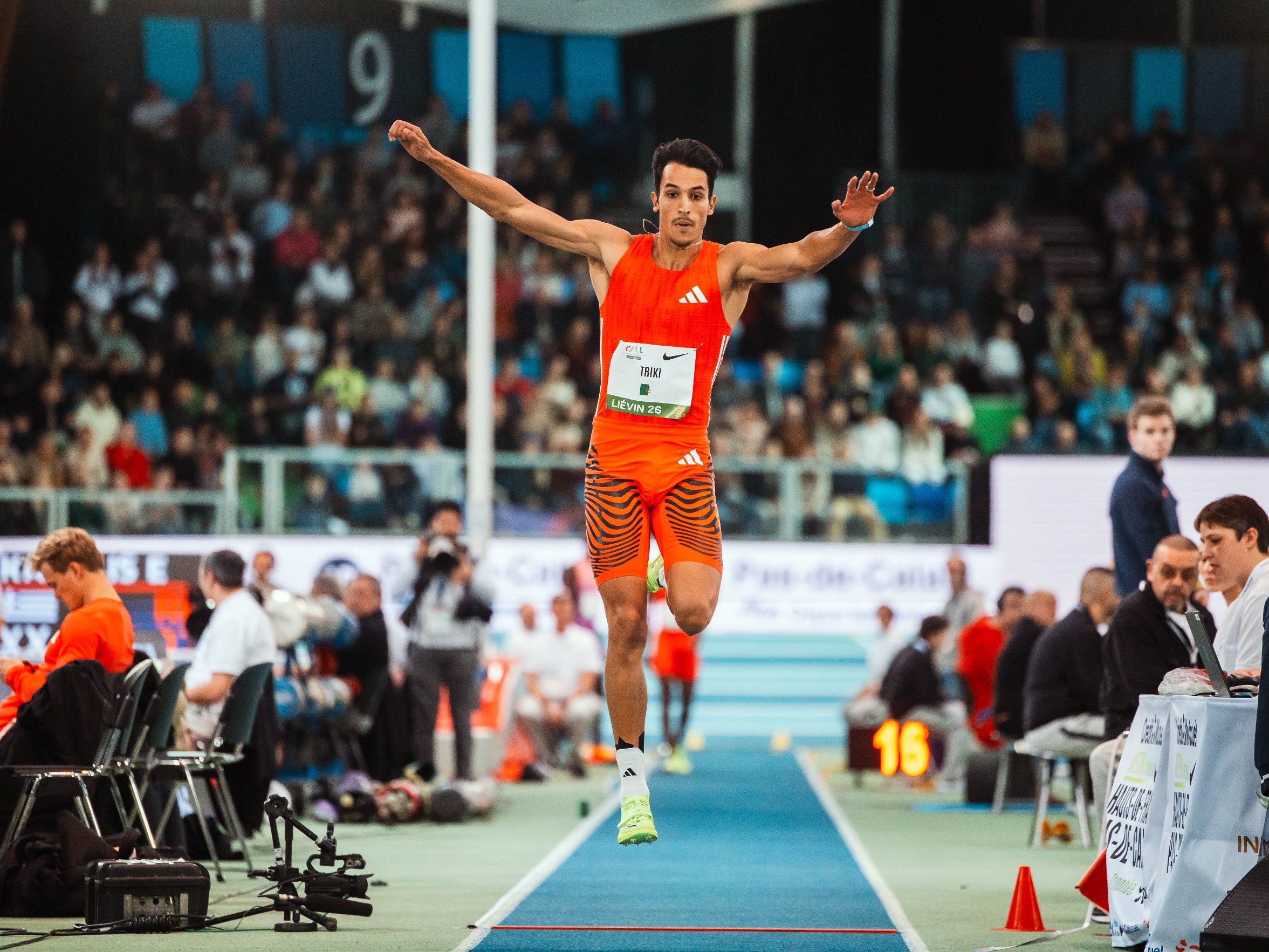 Meilleure performance mondiale de l'année pour Triki au Triple saut