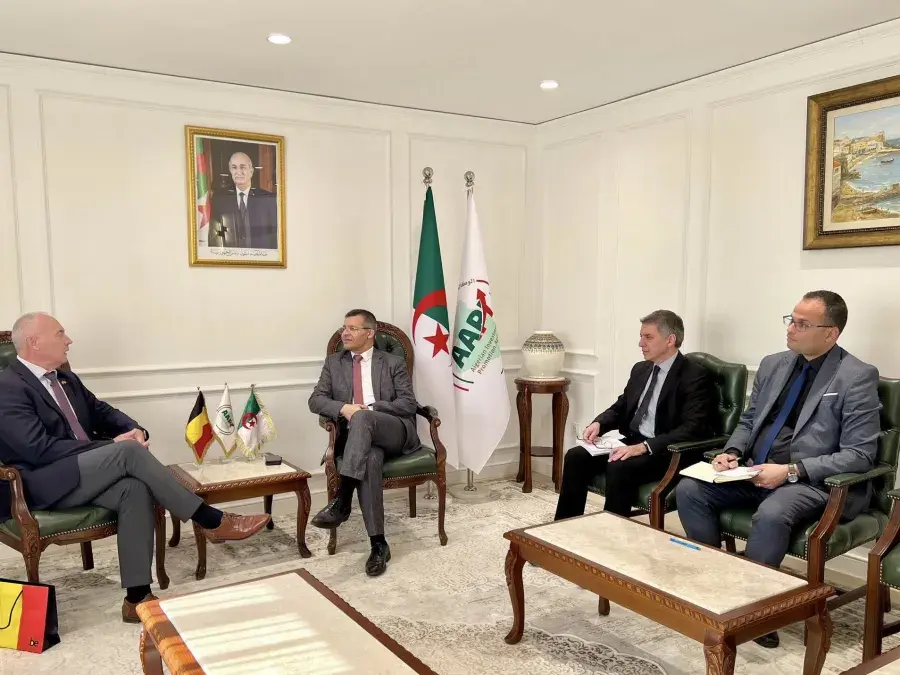 الوكالة الجزائرية لترقية الاستثمار: بحث سبل تعزيز التعاون الاقتصادي  الجزائري-البلجيكي