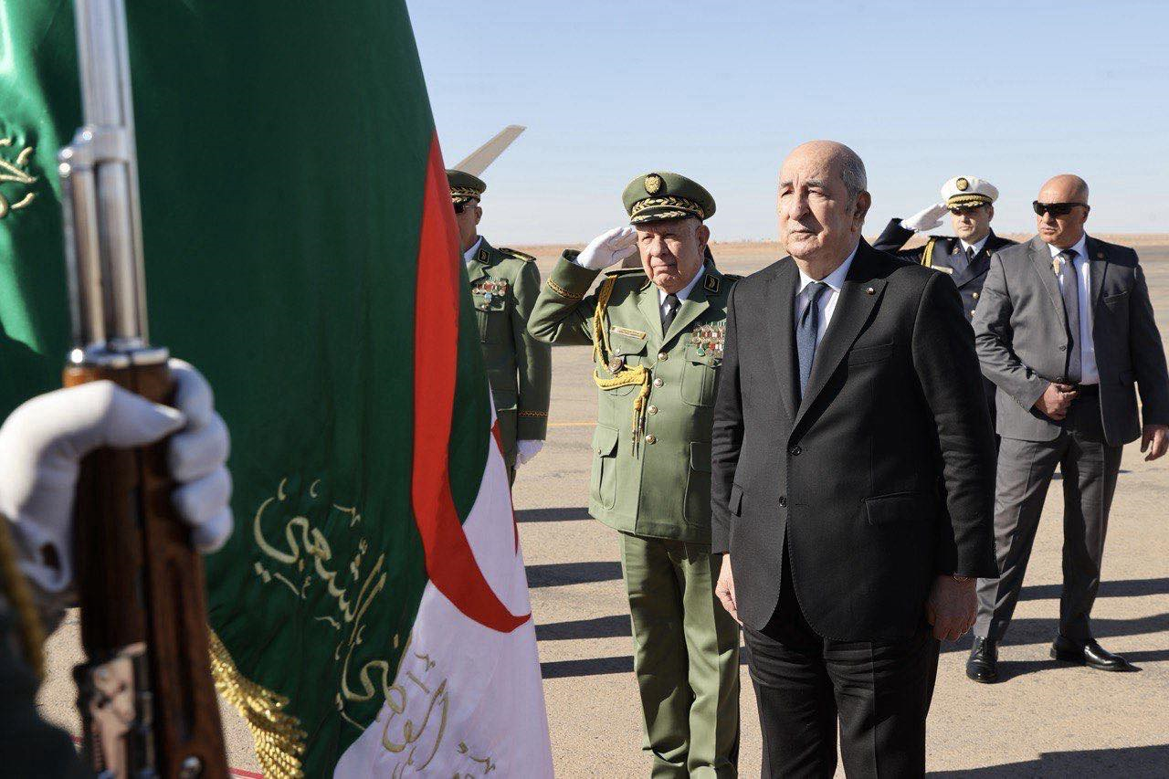 وصول الرئيس تيون إلى بشار