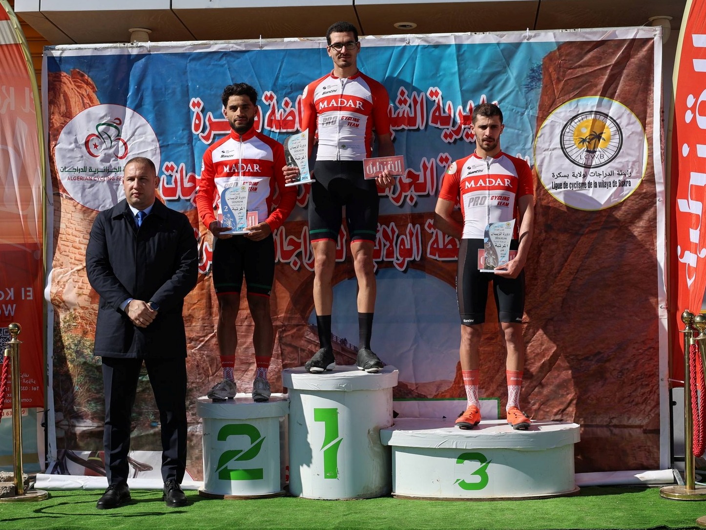 Triomphe des cyclistes de «Madar Pro Team» au Tour national des Ziban 2026