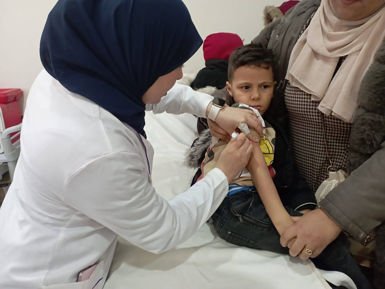 Vaccination contre la poliomyélite