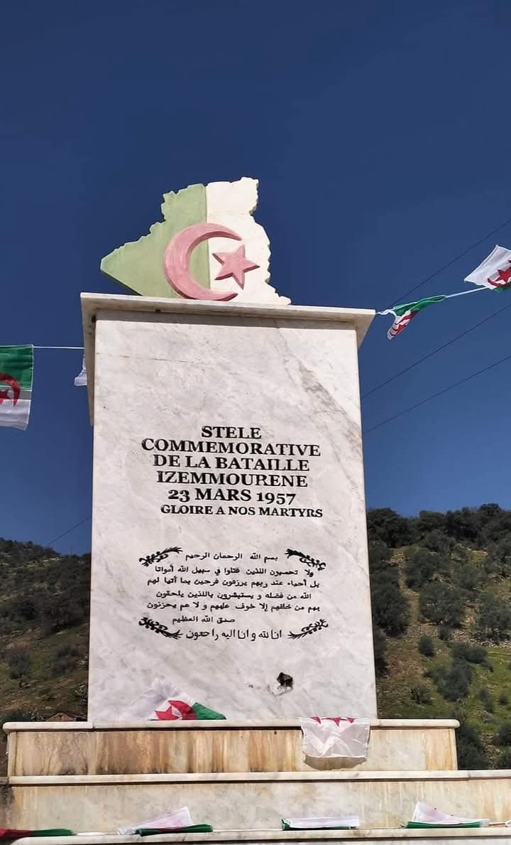 تيزي وزو: معركة إيزمورن 1957... رمز لصمود مجاهدي جيش التحرير الوطني