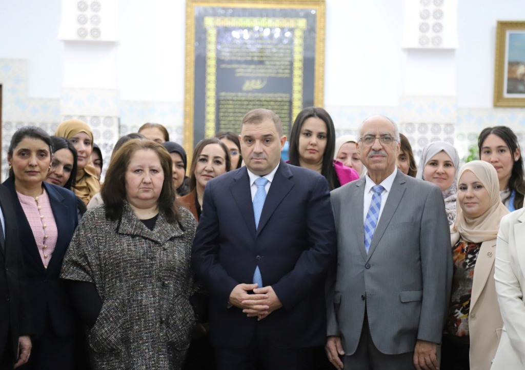 وزير العدل يشرف على حفل تكريمي على شرف النساء القاضيات والموظفات بالقطاع