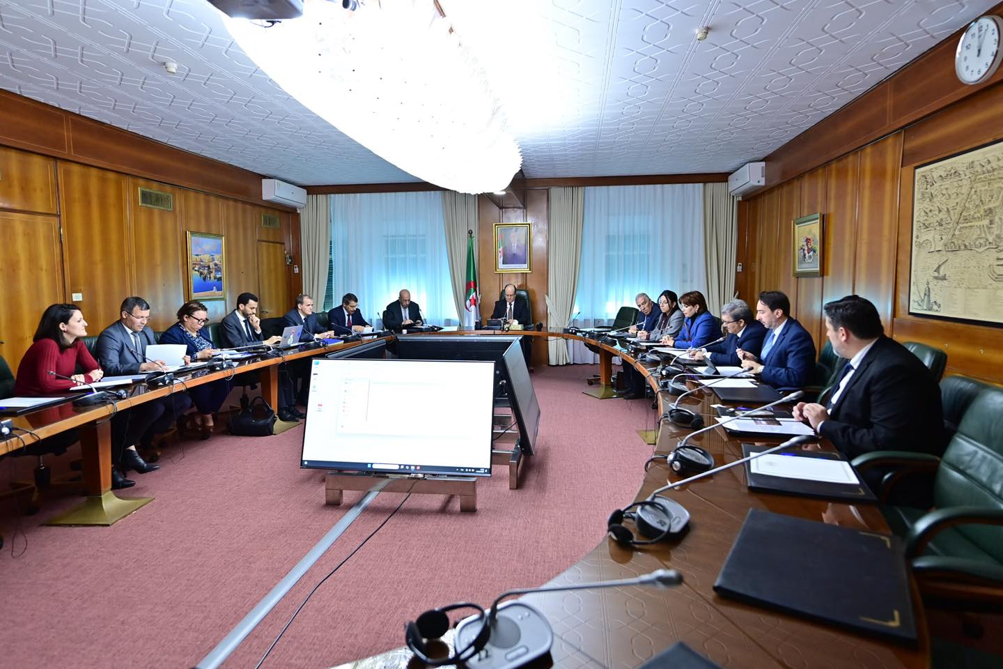 اجتماع الوزير الاول