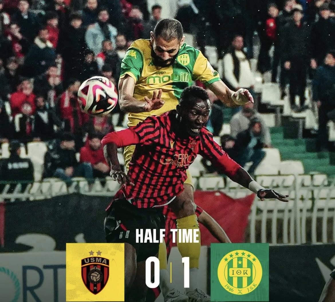 اتحاد الجزائر ينهزم  أمام شبيبة القبائل 1-0