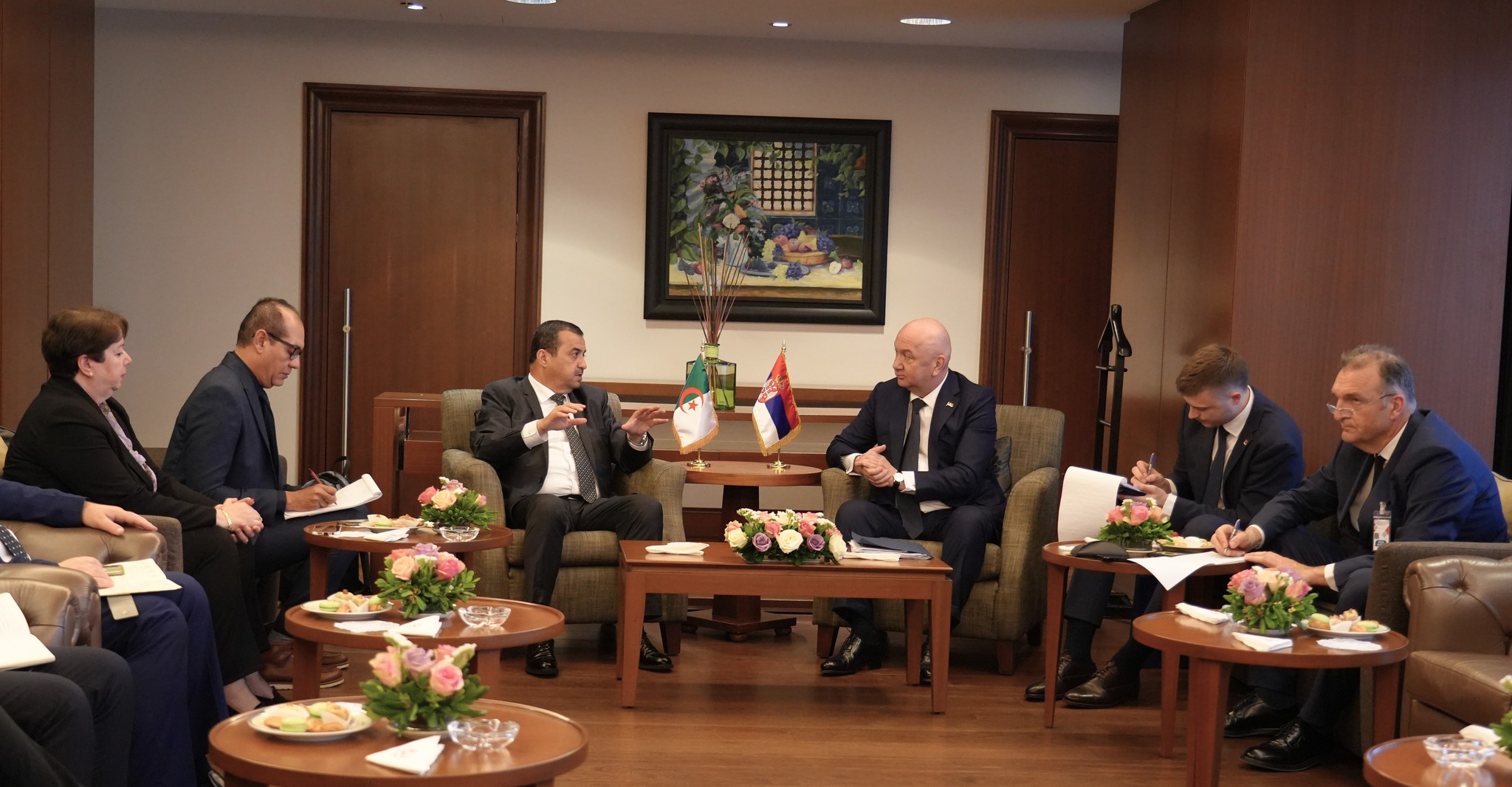 الجزائر-صربيا : بحث سبل توسيع التعاون في المحروقات والمناجم والغاز الطبيعي