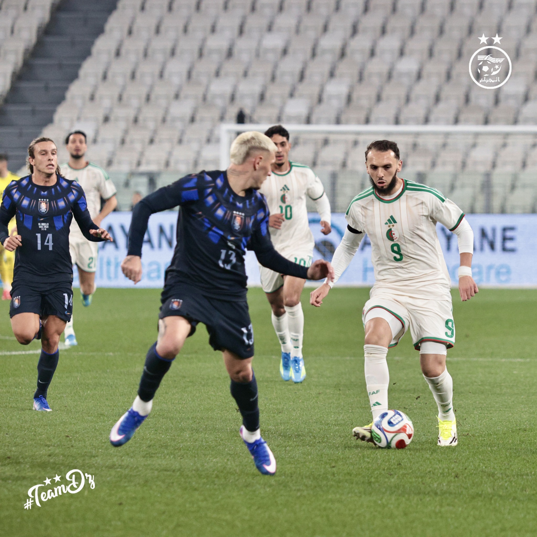 تعادل المنتخب الجزائري أمام  الأوروغواي /0-0/