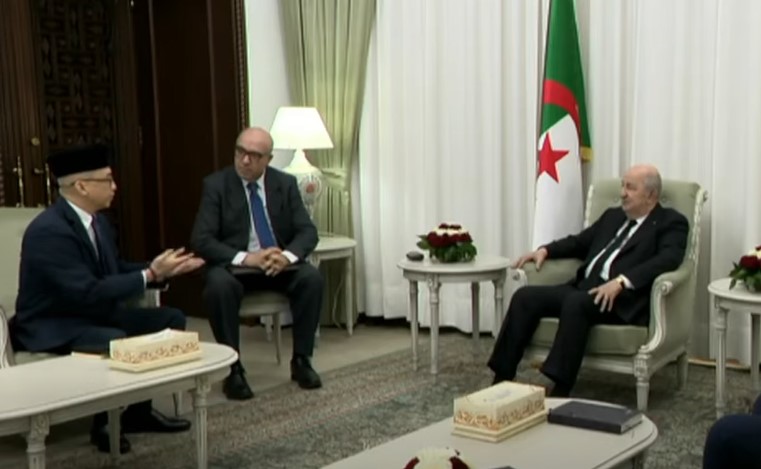 رئيس الجمهورية يستقبل السفير الاندونيسي