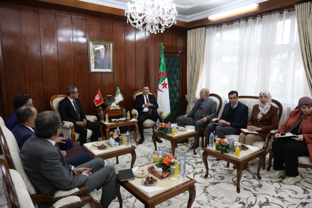 سعيود يستقبل رئيس المجلس الوطني للأقاليم والجهات التونسي 
