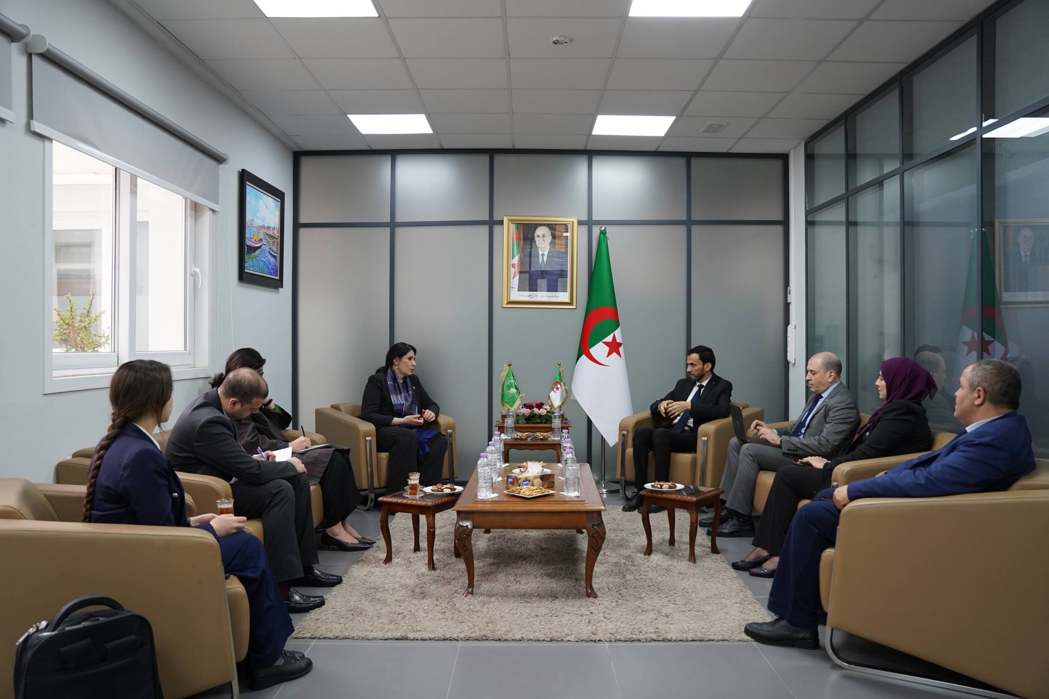 واضح يبحث مع نائب رئيس مفوضية الاتحاد الإفريقي تعزيز  التعاون على المستوى القاري