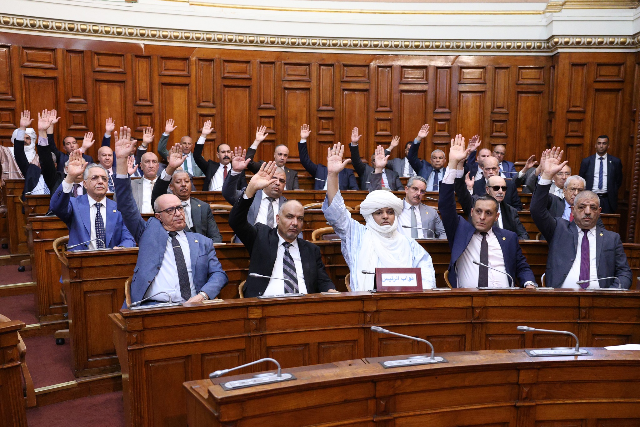 مجلس الأمة: المصادقة على نص القانون المحدد للدوائر الانتخابية