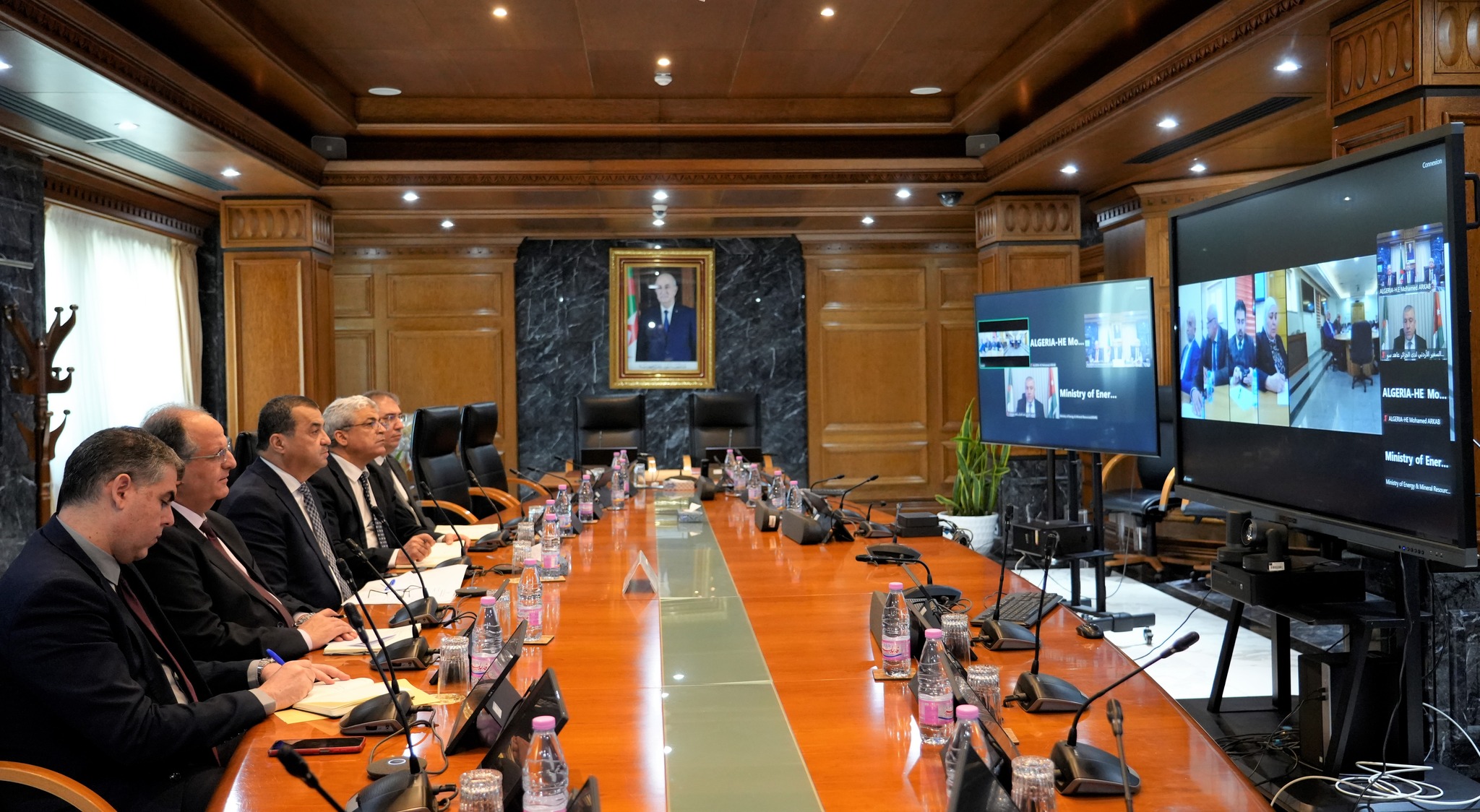 زير المحروقات، السيد محمد عرقاب