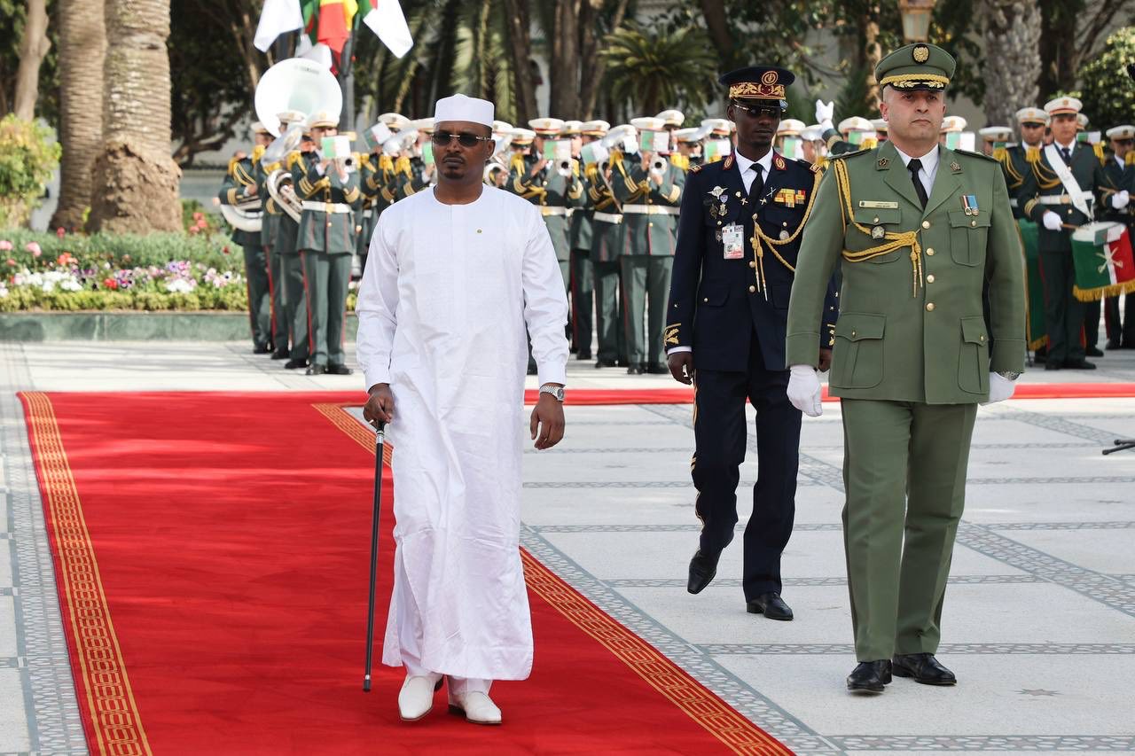 Mahamat Idriss Déby Itno, président de la République du Tchad,
