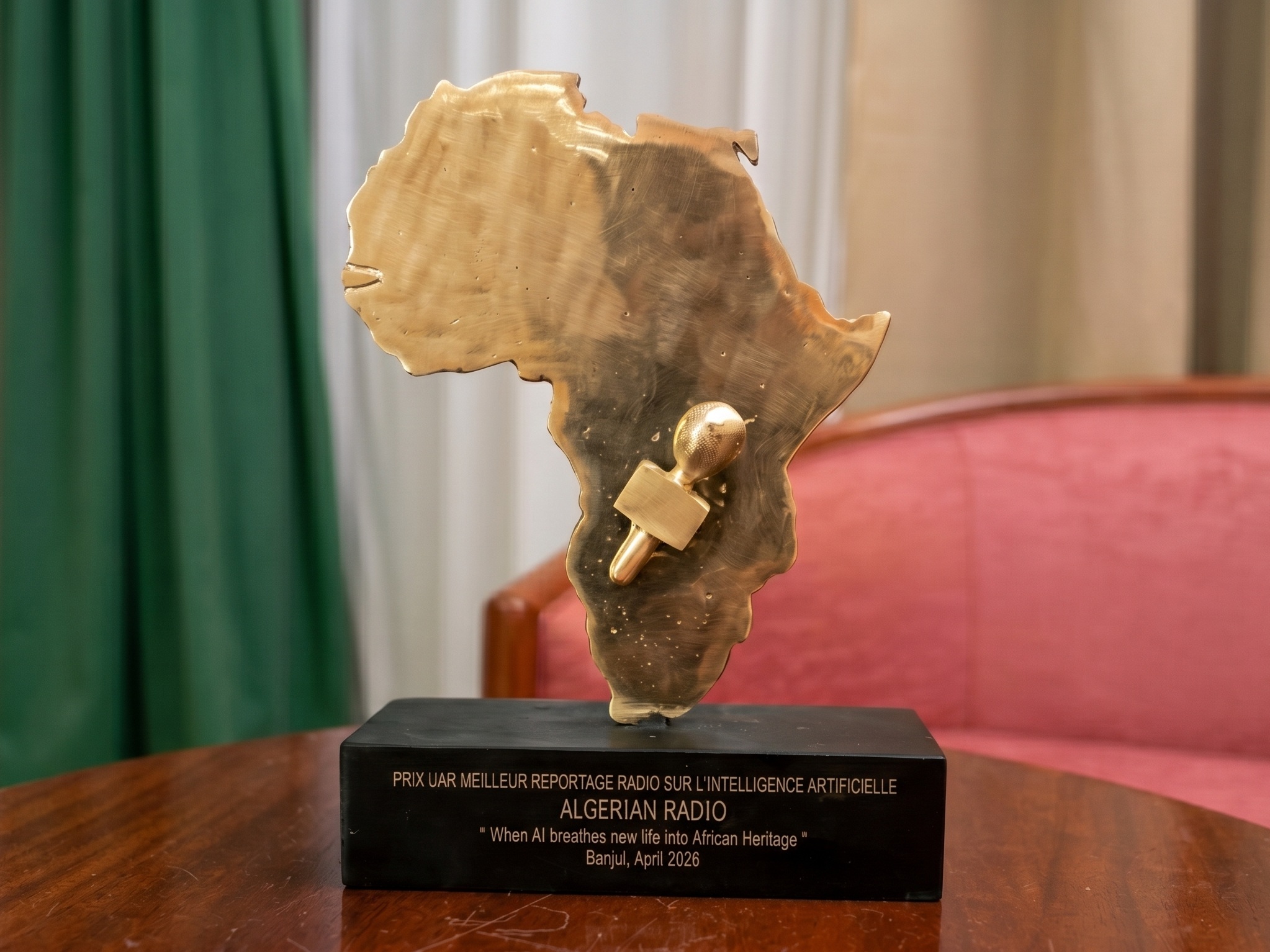 La Radio algérienne remporte le prix africain du meilleur reportage radio sur l'intelligence artificielle