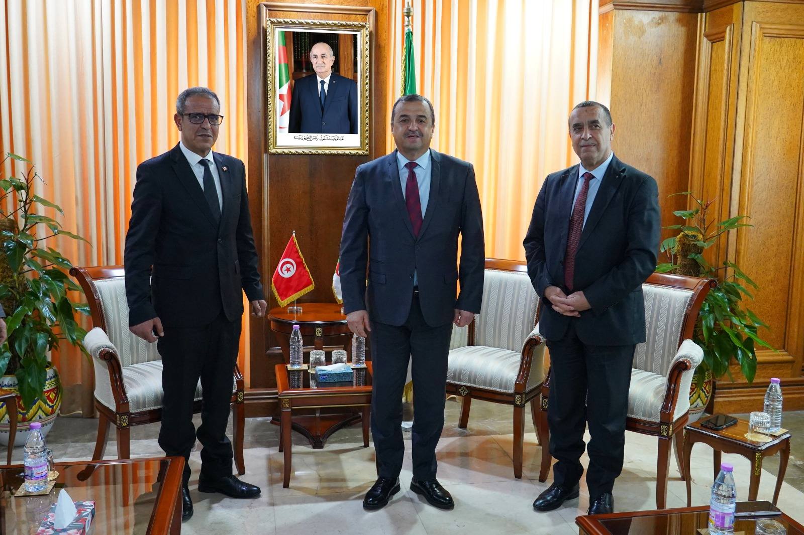 الجزائر وتونس تبحثان تعزيز التعاون في الطاقة والمناجم والربط الكهربائي