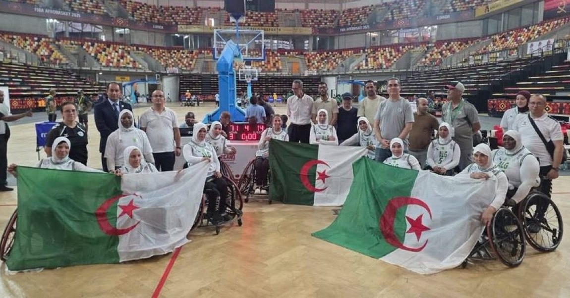 الجزائر تفوز على  جنوب إفريقيا