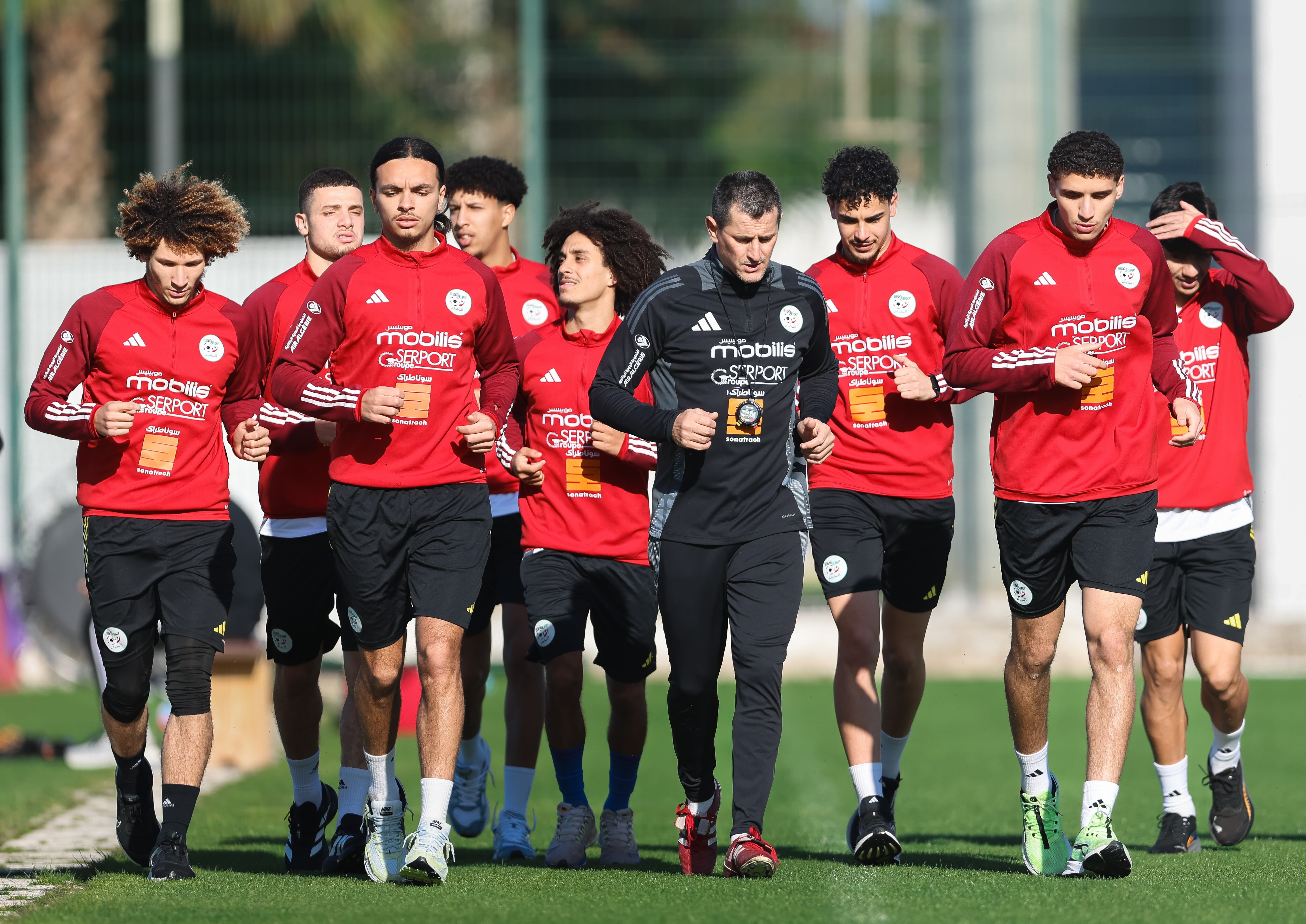 Rafik Saifi avec ses protégés