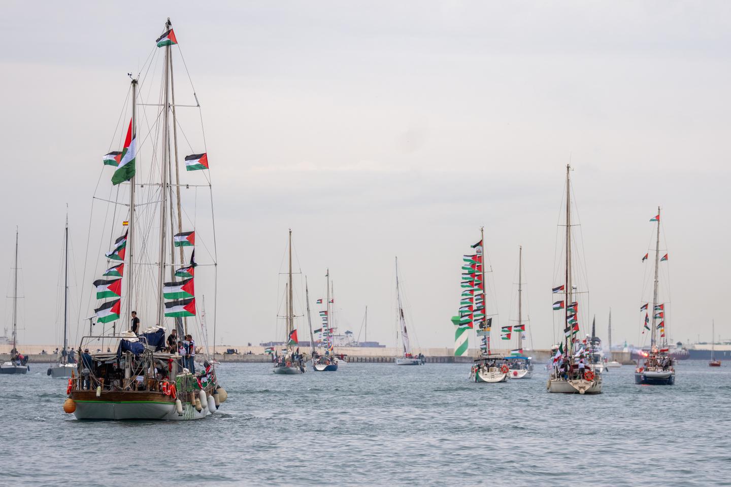 Des bateaux d'une nouvelle flottille pour Ghaza interceptés par les forces sionistes   