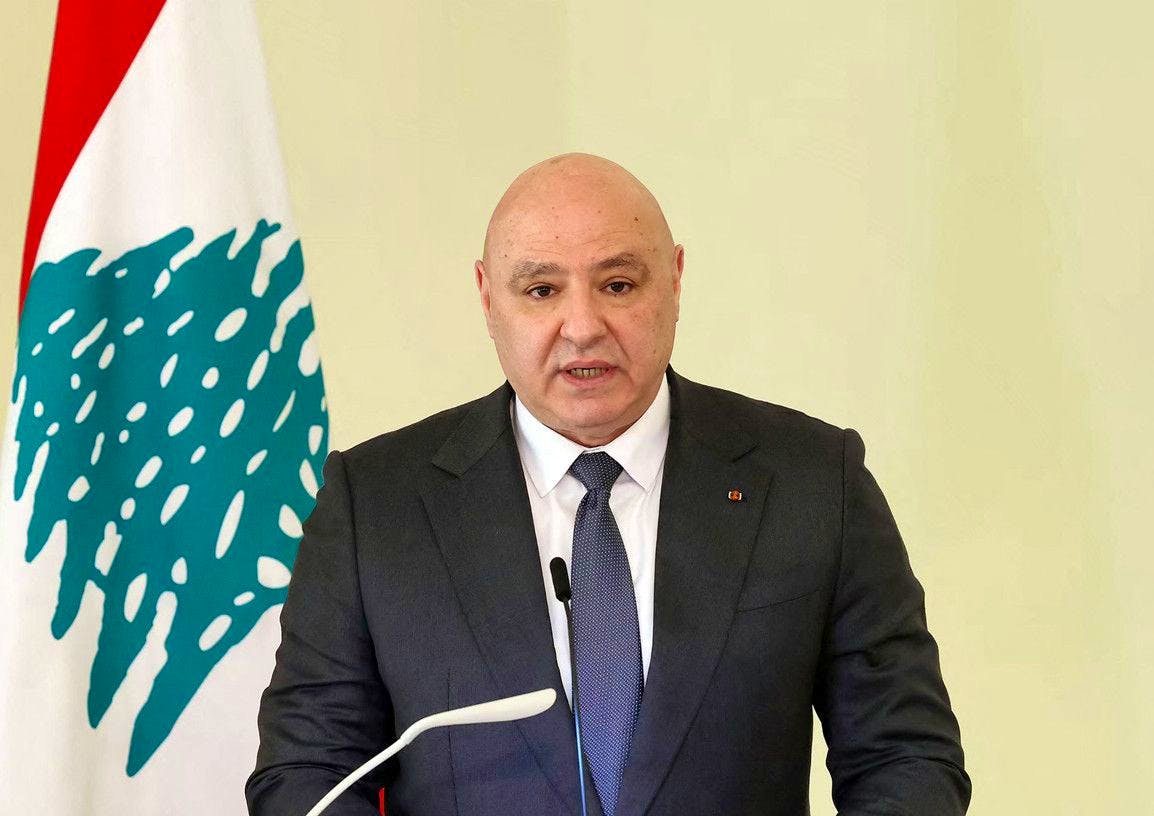 Joseph Aoun, président du Liban