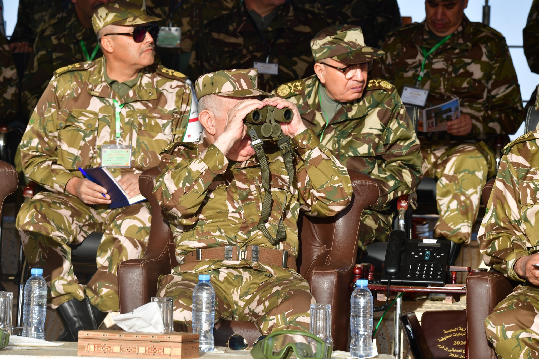 Le Général d'Armée Chanegriha supervise à In Guezzam