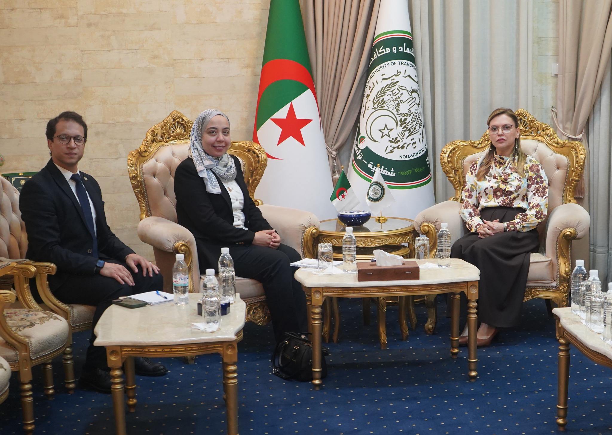 السيدة مسراتي تستقبل منسقة البرنامج الإقليمي لمكافحة الفساد بمكتب الأمم  المتحدة المعني بالمخدرات والجريمة