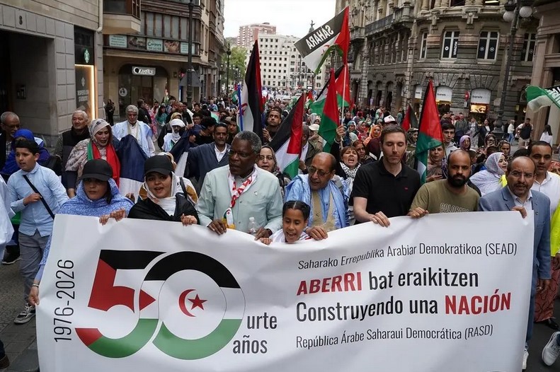 الجالية الصحراوية ببلاد الباسك تحيي الذكرى ال50 لإعلان تأسيس الجمهورية الصحراوية