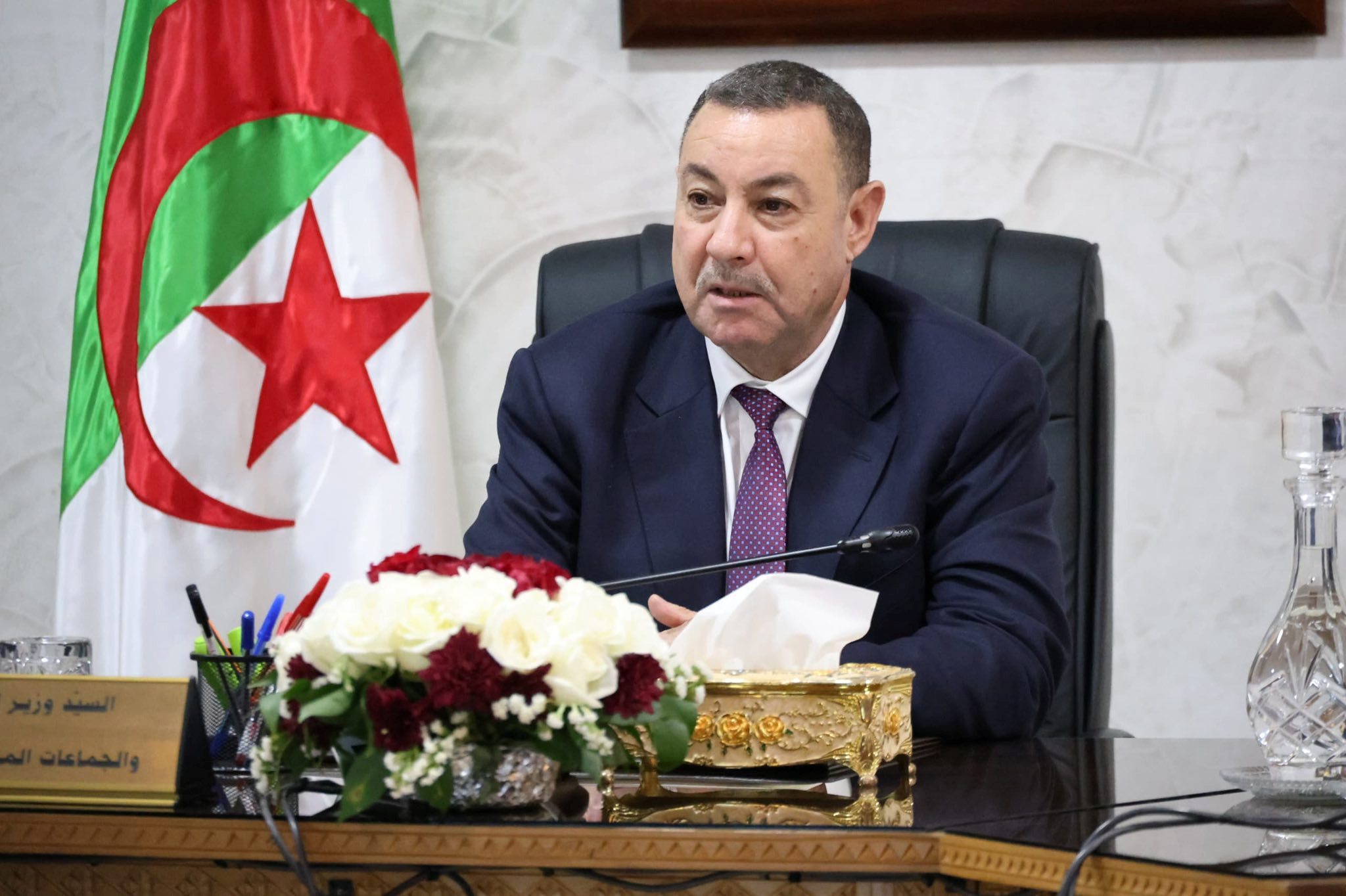 Saïd Sayoud, ministre de l’Intérieur, des Collectivités locales et des Transports