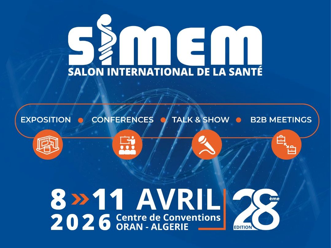Le 28e Salon International de la Santé prévu du 8 au 11 avril à Oran