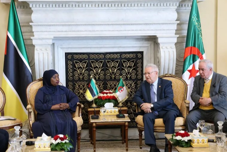 ناصري يستقبل رئيسة جمعية جمهورية موزمبيق