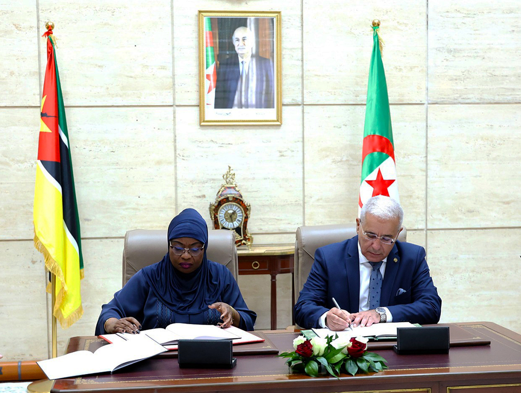 Boughali et la présidente de l'Assemblée du Mozambique signent un mémorandum d'entente en matière de coopération parlementaire      