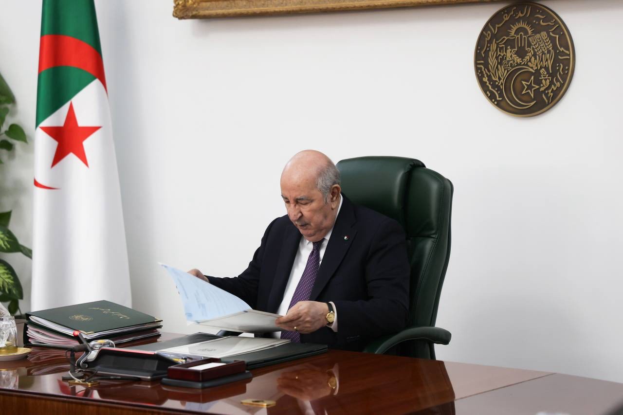 Abdemadjid Tebboune, président de la République
