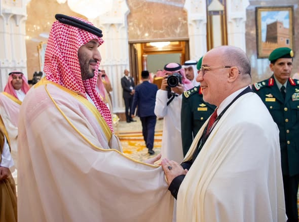 حفل الاستقبال السنوي الذي أقامه ولي  العهد السعودي