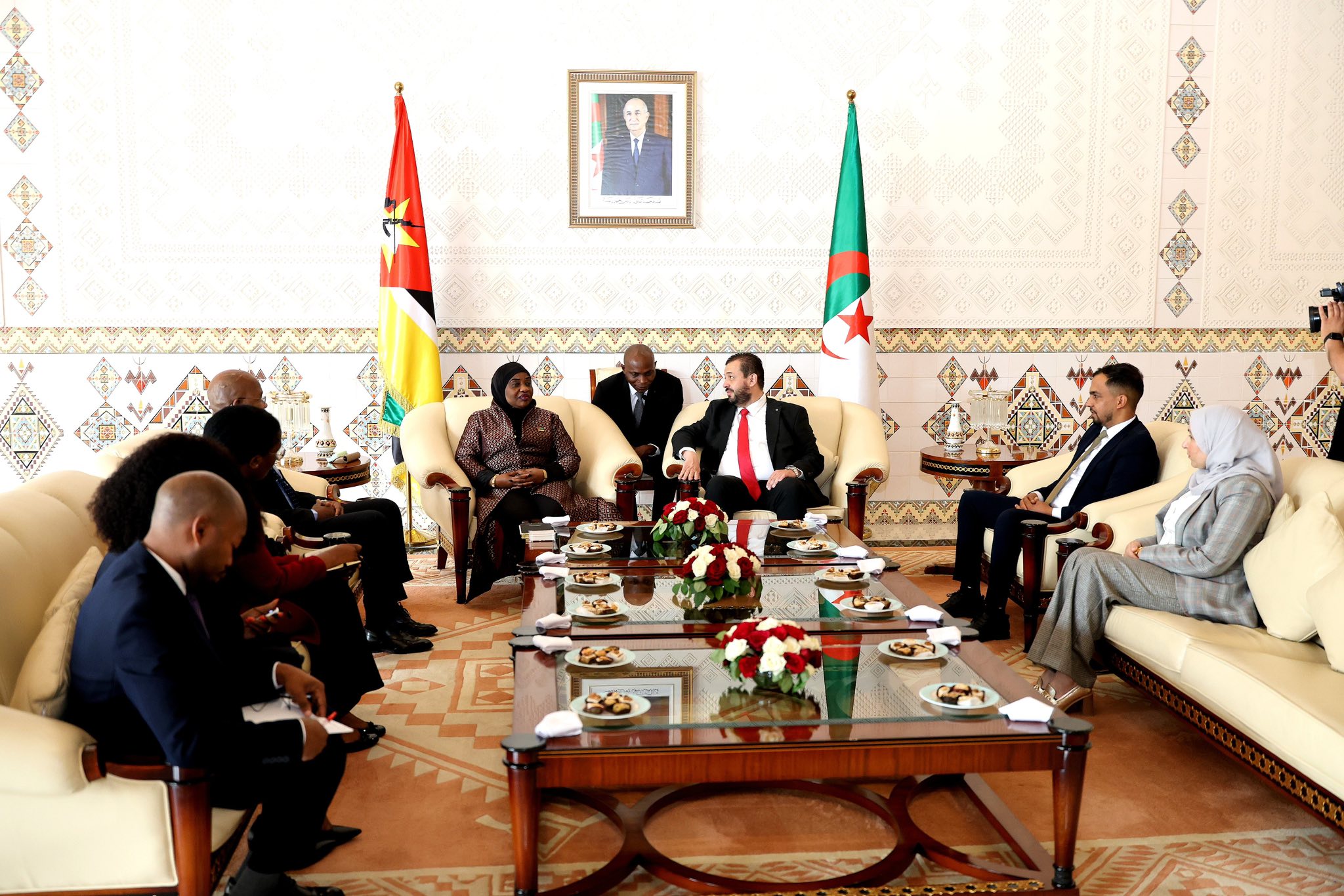 Arrivée à Alger de la présidente de l'Assemblée mozambicaine pour une visite officielle