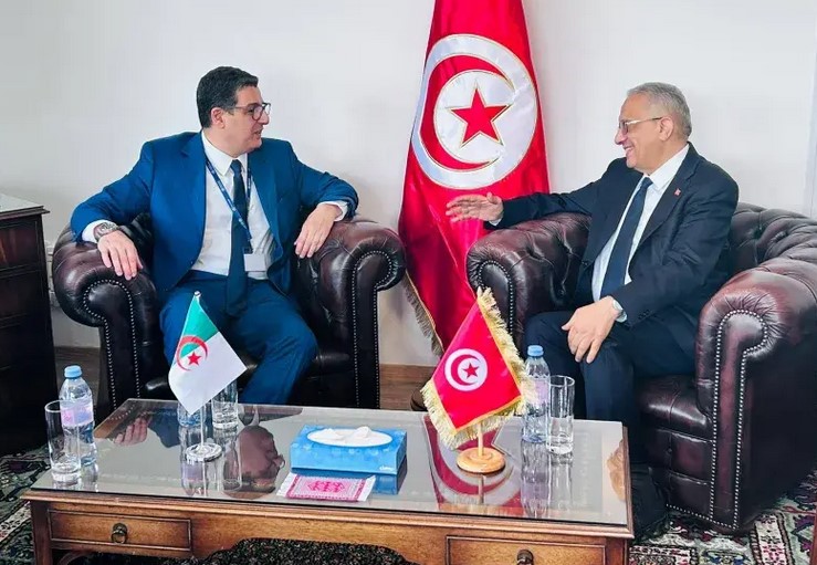 آيت مسعودان يلتقي بنظيره التونسي في جنيف