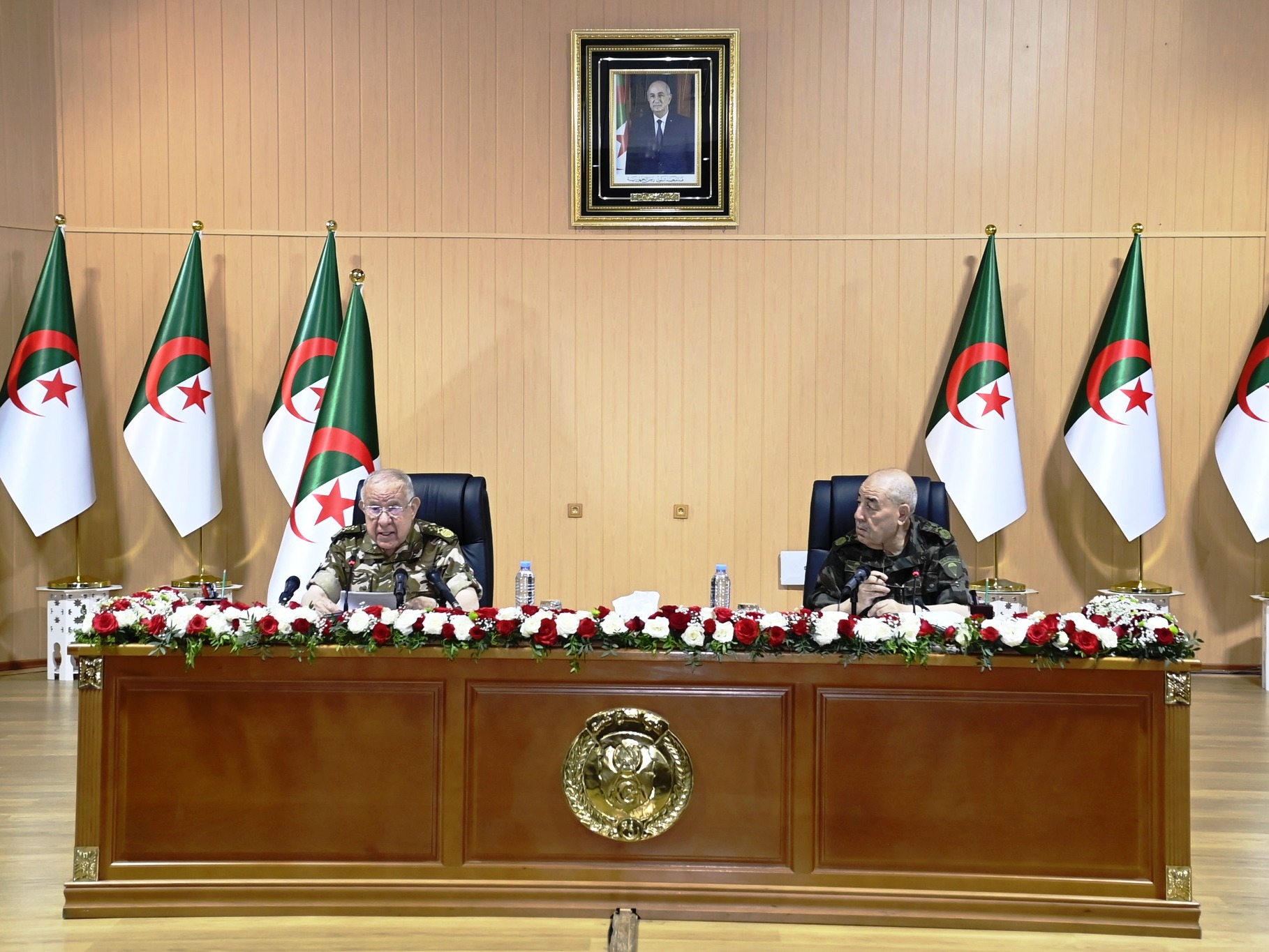 الفريق أول شنقريحة في زيارة عمل وتفقد إلى الناحية العسكرية الخامسة