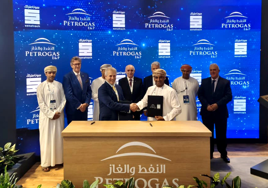Sonatrach : signature de 2 mémorandums d’entente avec les sociétés omanaises NAFUN et Petrogas