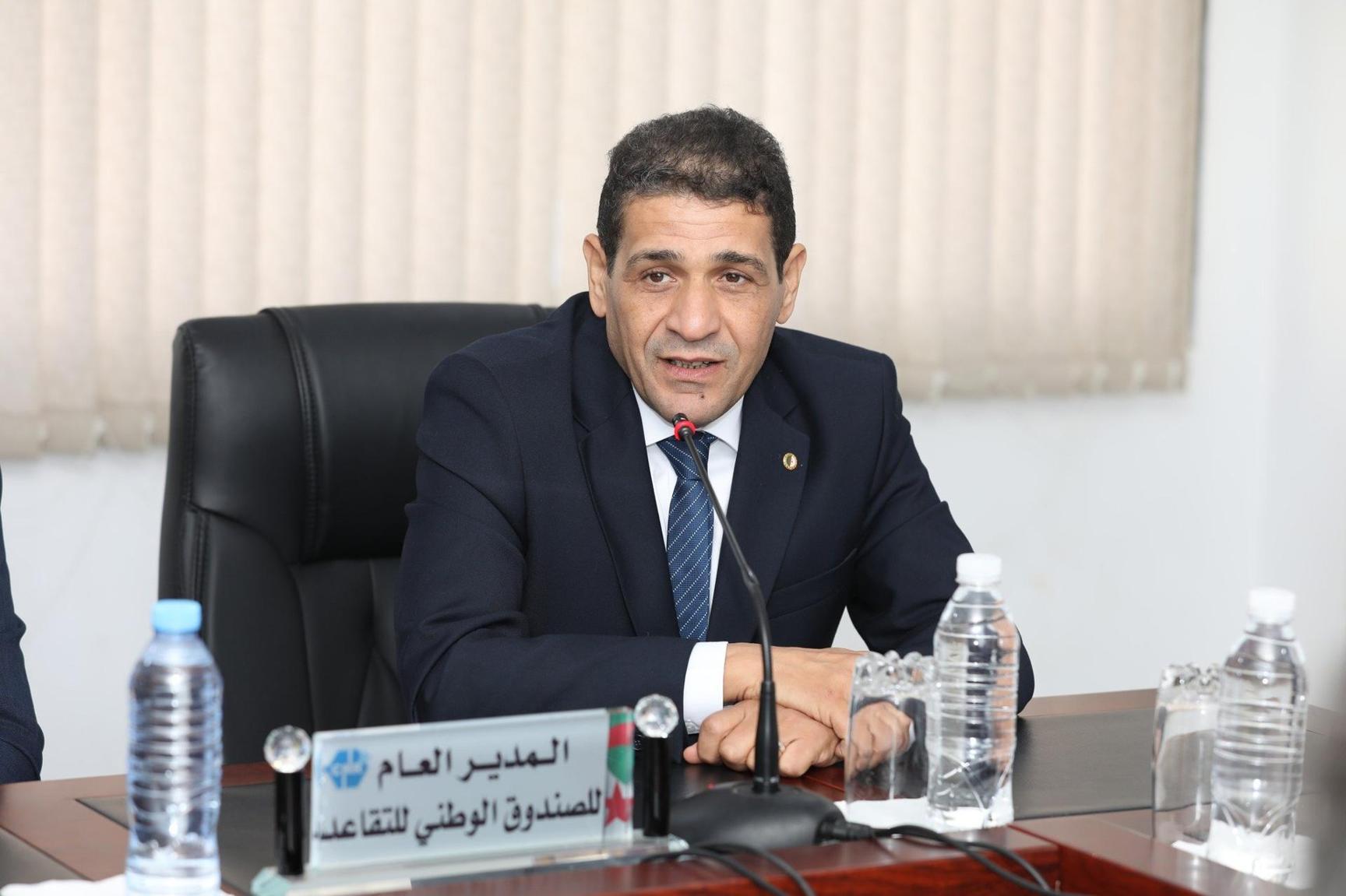 المدير العام للصندوق الوطني للتقاعد،عبد الحفيظ أدرار