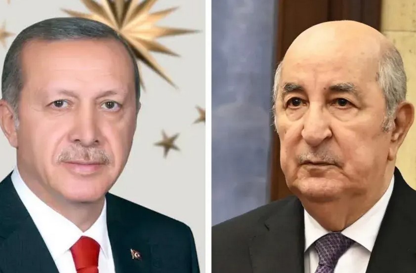 رئيس الجمهورية يجري مكالمة هاتفية مع نظيره التركي بمناسبة عيد الأضحى المبارك