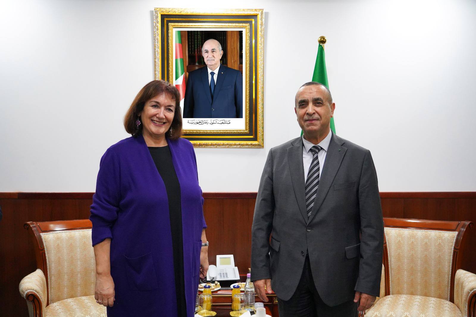 طاقة : السيد عجال يبحث مع المفوضة الأوروبية لشؤون البحر الأبيض المتوسط  تعزيز التعاون و الشراكة