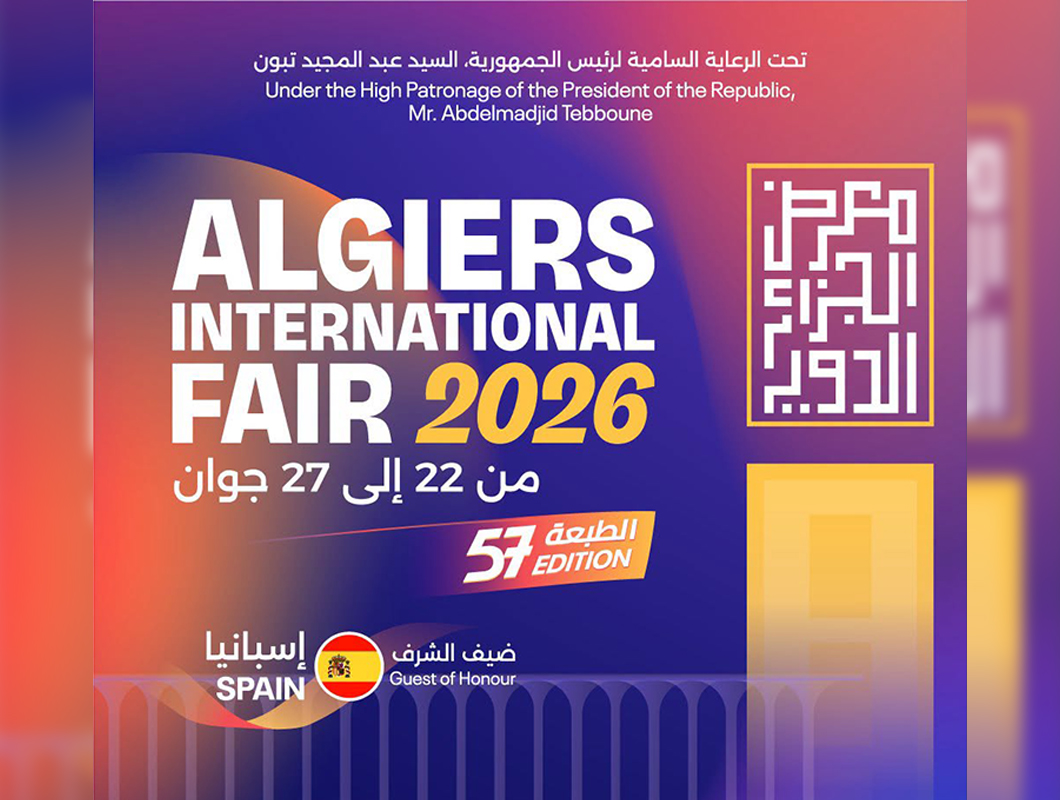 Ouverture lundi de la 57e Foire internationale d'Alger avec l'Espagne comme invitée d'honneur