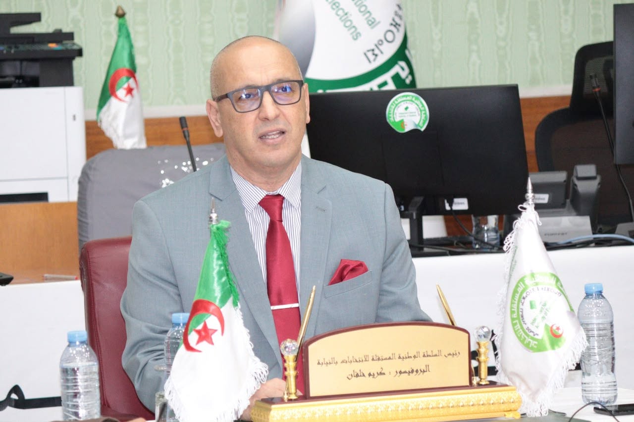Karim Khelfane, président par intérim de l'ANIE