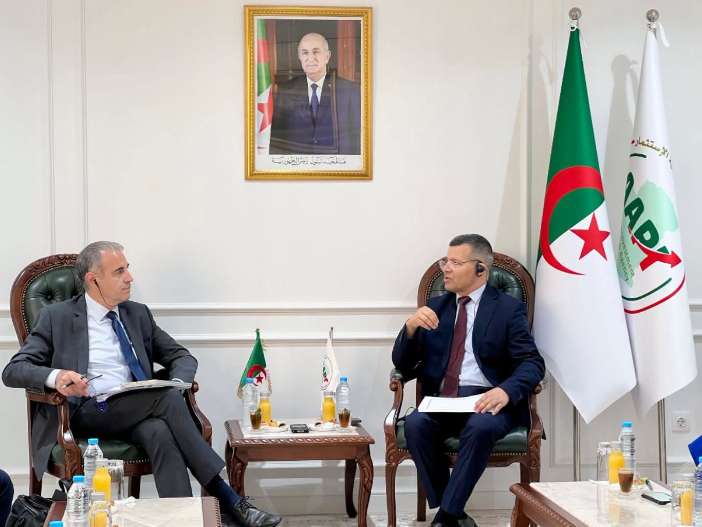 Rekkache présente les réformes visant à améliorer le climat de l'investissement devant une mission du FMI