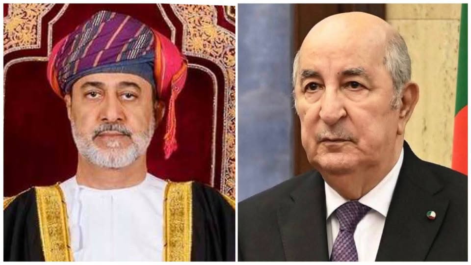 رئيس الجمهورية يتلقى برقية تهنئة من سلطان عُمان الشقيقة