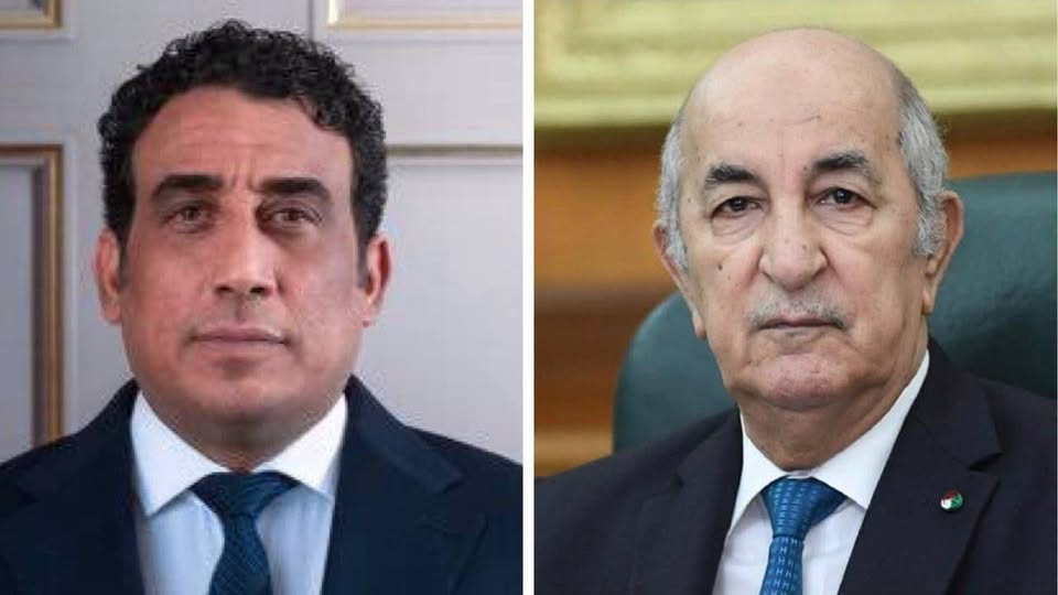 رئيس الجمهورية يتلقى رسالة تهنئة من رئيس المجلس الرئاسي  الليبي