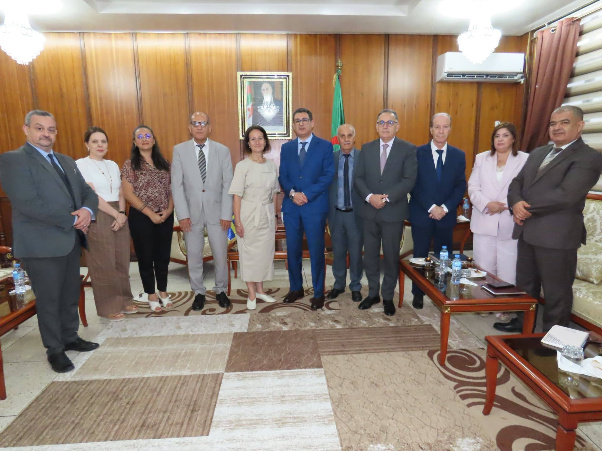 وزير الصحة يستقبل سفيرة مملكة السويد بالجزائر